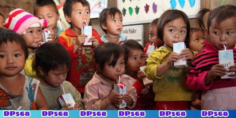 Các hành động đẹp trong DP568 thiện nguyện trẻ em nghèo